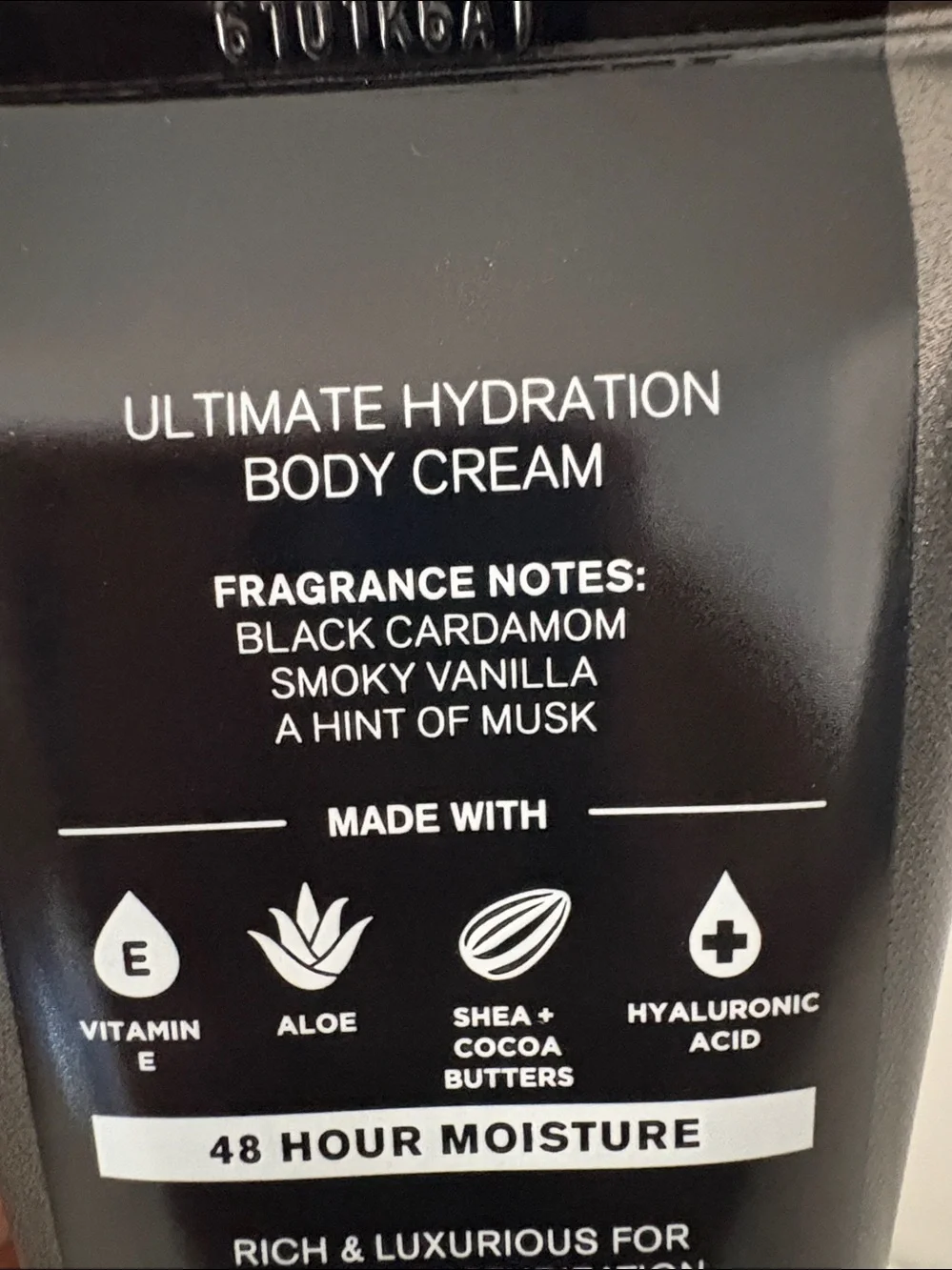 Bath & Body Works Men's Noir Ultimate Hydration Body Cream Duo